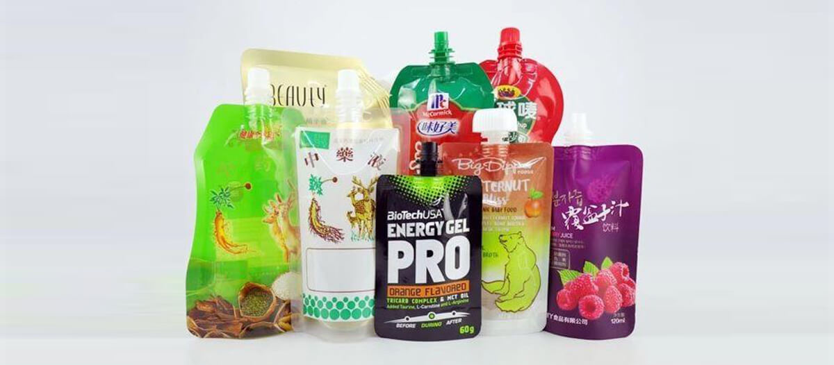 MEDca Clear Drink Pouches with Straw, Double Zipper Reusable Smoothie,  Juice and Drink Bag 